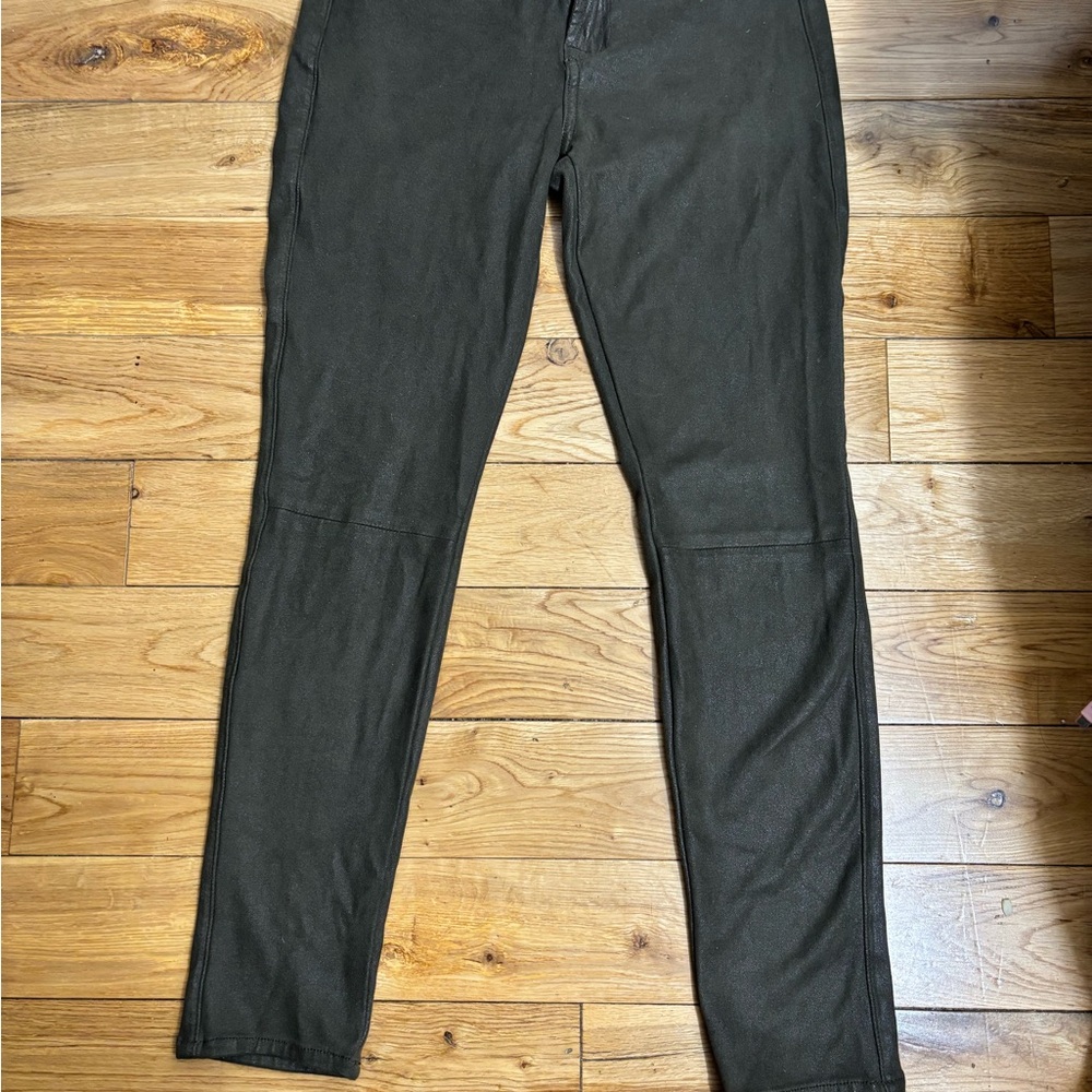 7 For All Mankind Olive Green Jeans